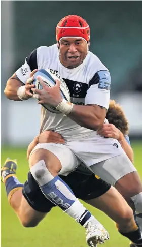  ?? Picture: Shaun Botterill/Getty ?? Siale Piutau returns from a three-match suspension for Bristol’s European Challenge Cup semi-final tonight