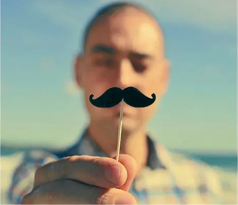  ?? 123RF.COM ?? The Movember Foundation is calling on all secondary schools to waive their clean shave policies so young men can get involved in lifesaving health discussion­s.