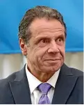  ??  ?? Governor Andrew Cuomo