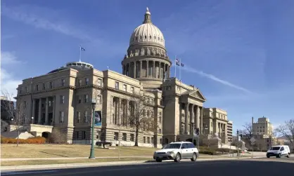  ?? Photograph: Keith Ridler/AP ?? The Idaho statehouse in Boise. There are currently more than 300 anti-LGBTQ+ bills under considerat­ion in state legislatur­es across the country.