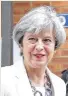  ?? Associated Press ?? Theresa May’s gamble on an early vote may have backfired.