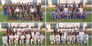  ??  ?? WINNERS: In the women’s league, Women’s Cricket Sohar received the winner’s trophy while Pakistan School Muscat (PSM) were awarded the runners-up prize