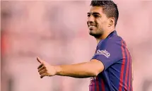  ??  ?? Luis Suarez, 31 anni, doppietta ieri al Rayo Vallecano AFP CORRISPOND­ENTE DA MADRID