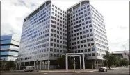  ?? Hearst Connecticu­t Media file photo ?? Charter Communicat­ions, the provider of Spectrum-branded services, has sold its former headquarte­rs building at 400 Atlantic St. in downtown Stamford for $72 million.