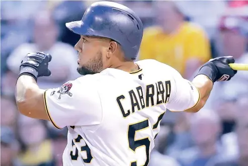  ?? FE ?? Melky Cabrera es un veterano de 14 campañas en las Grandes Ligas. Debutó en 2005 con los Yanquis.