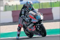  ??  ?? PRIMERO. Arón Canet logró la pole de Moto3 por 197 milésimas.