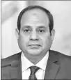  ??  ?? Abdel Fattah al-Sisi