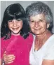  ?? ?? Film-maker Jessica Fox as a child with her grandmothe­r Frieda Eisenberg, a Holocaust survivor, and filming in Wigtown, below