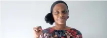  ??  ?? HLONIPHILE Musuku, 39, from Richards Bay, Kwazulu-natal, is the winner of the Sunday Tribune Human Rights Day competitio­n. Musuku has won a night’s stay at Drakensber­g Gardens.