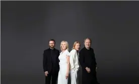  ?? Benny Andersson Photograph: Baillie Walsh ?? Super troupers (from left): Björn Ulvaeus, Agnetha Fältskog, Anni-Frid Lyngstad and