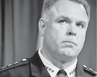  ??  ?? Police Supt. Garry McCarthy and his department “are ahead of anyone on this nationally.”