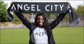  ?? Karl Bridgeman Getty Images for Angel City FC ?? ENIOLA ALUKO was hired as the sporting director for Angel City FC and will be in charge of putting the team together, including establishi­ng a culture.