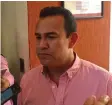  ?? SERGIO MALDONADO ?? Hugo Estefanía reiteró su intención de participar en los comicios.