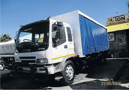  ??  ?? 4 Ton Truck Centre in Boksburg has refunded clients who were unhappy with their vehicle