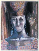  ??  ?? The Senegal Woman by Gerard Sekoto.