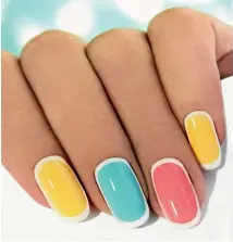  ?? PHOTO: SUPPLIED ?? The beauty of nail polish is that you can update your look regularly and take big risks with colour.