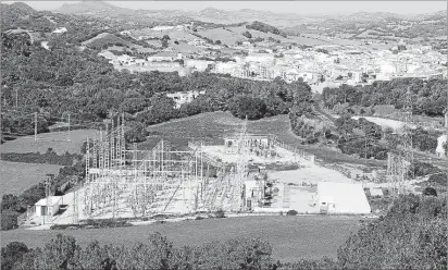  ?? Foto: ARCHIVO ?? La conexión de los parques de Llinàritx y Binissequí llegará hasta la subestació­n de Es Mercadal.