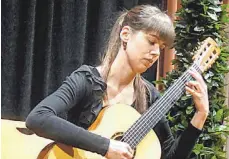  ?? FOTO: RAPP-NEUMANN ?? Die 27-jährige Judith Bunk gab im Vortragssa­al des Palais Adelmann in Ellwangen ein beeindruck­endes Konzert.