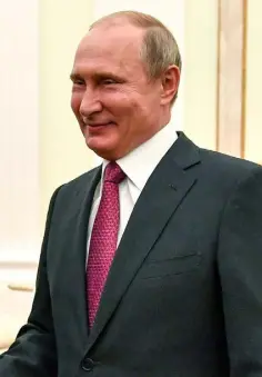  ??  ?? PUTIN: The Russian president has armies of internet trolls