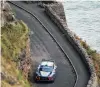  ?? PHOTO: GETTY IMAGES ?? Kiwi Hayden Paddon and his British codriver Seb Marshall negotiate a bend on the Great Orme stage during the Wales Rally GB.