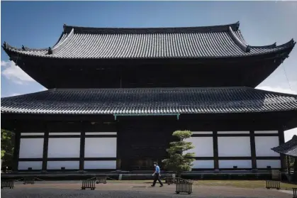  ?? Photograph: Dai Kurokawa/EPA ?? The Tofukuji temple in Kyoto, home of Japan’s oldest existing toilet.