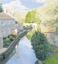  ??  ?? A CGI image of what the redevelopm­ent of Irwell Vale Mill could look like