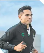  ?? ?? El argentino Lucas Saltita González podría debutar ante el América.