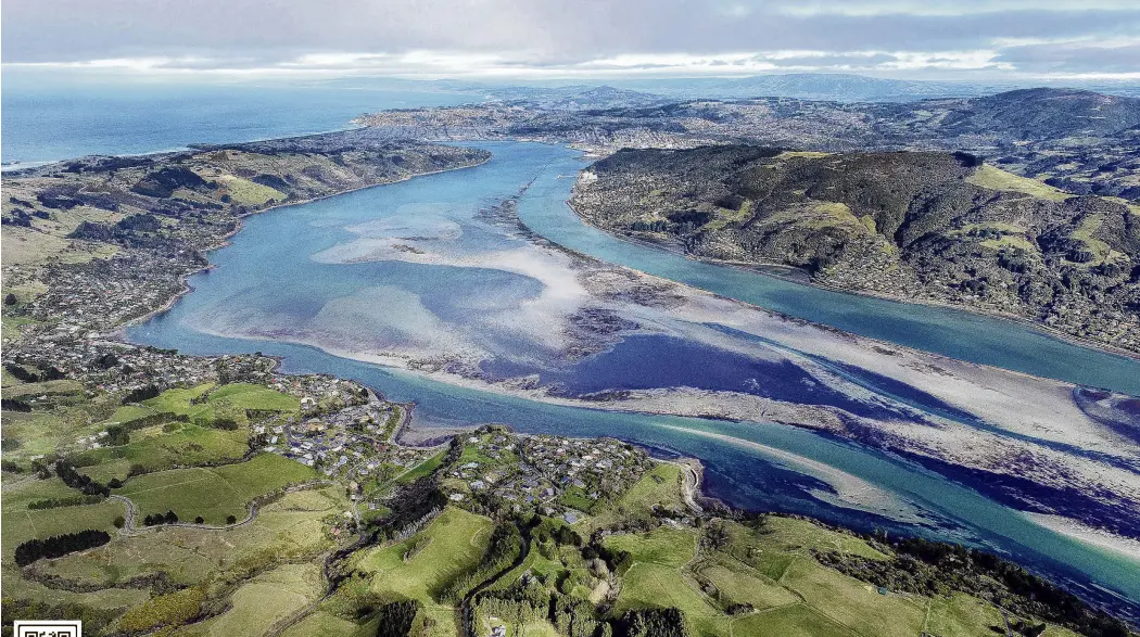  ?? PHOTO: STEPHEN JAQUIERY ?? Otago Harbour made a spectacula­r sight from the air at the weekend when the recent Sturgeon Supermoon caused a very low tide. Looking from Otago Peninsula towards Dunedin City are Macandrew Bay (left) and Company Bay (centre foreground). Across the harbour are Ravensbour­ne (centre) and St Leonards (right). The supermoon is the last for 2022. It gets its name from the Algonquin tribes of North America, which observed that August’s full moon coincided with increased numbers of sturgeon in their rivers and lakes. — Copies of photograph­s are available from ODT front office, lower Stuart St, Dunedin, or www.otagoimage­s.co.nz. Scan the QR code to go directly to ODT Store.