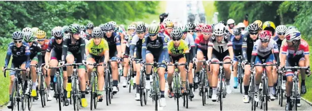  ??  ?? World-class cycling is returning to Carmarthen­shire this summer with the finale of the OVO Energy Women’s Tour.