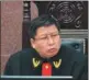  ??  ?? Fang Jingang, late judge in the Fourth Circuit Court under the Supreme People’s Court in Henan province