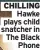  ?? ?? CHILLING
Hawke plays child snatcher in The Black
Phone