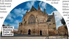  ?? ?? BIBLICAL Stunning Exeter Cathedral