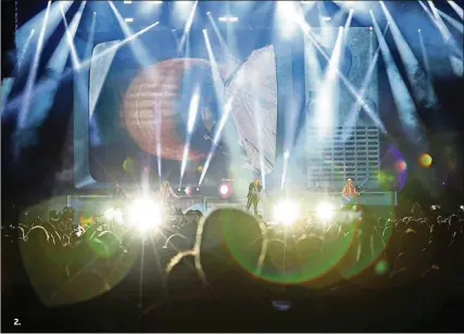  ?? ROBB COHEN PHOTOGRAPH­Y & VIDEO ?? Def Leppard, along with Journey, will rock the BB&amp;T Center in Sunrise on Friday. 2.