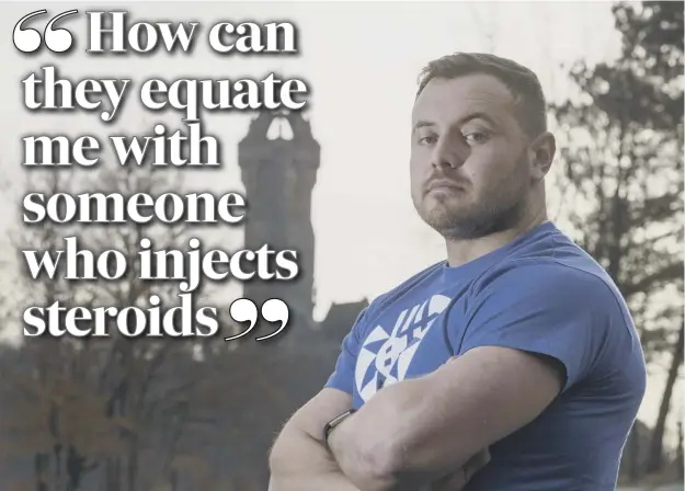  ?? PICTURE: JEFF HOLMES/JSHPIX.CO ?? 0 Scottish hammer thrower Mark Dry, pictured here before the 2018 Commonweal­th Games, has vowed to clear his name over a four-year ban.