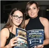  ??  ?? Meghan and Celine Lehane at the Rylane Boxing Club 40th anniversar­yfunction in the Rochestown Park Hotel. Picture John Tarrant