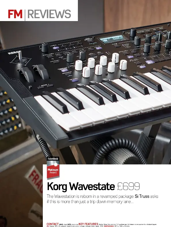 Korg Wavestate Pressreader