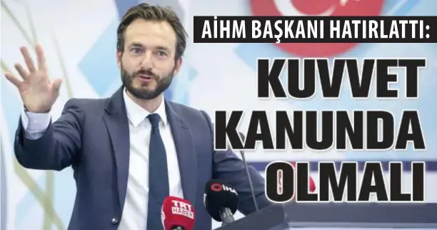  ?? Fotoğrafla­r: Utku Uçrak - aa ?? avrupa insan hakları mahkemesi (aihm) Başkanı robert Spano, Türkiye adalet akademisi’nde düzenlenen 24. dönem hakim ve Savcı adayları eğitimi açılış Töreni’ne katılarak konuşma yaptı.