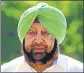  ??  ?? Amarinder Singh