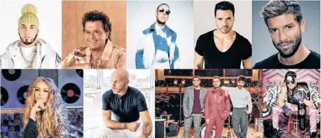  ?? /CORTESIA ?? Telemundo anunció ayer la larga lista de artistas latinos que serán parte del show el próximo 21 de octubre.