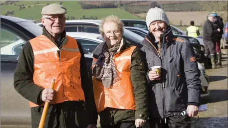  ??  ?? Lorry McGee, Marie McGee and Ruth Turner at Fairwood Park.