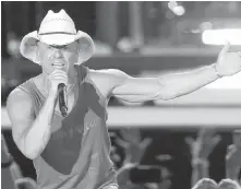  ??  ?? Kenny Chesney performs in Phoenix in June.