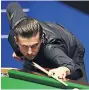  ??  ?? GREAT DRAW Mark Selby