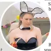  ?? ?? Esme on the costume she created for actress Renée Zellweger in Bridget Jones’ Diary (above)