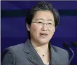  ?? Associated Press file photo ?? Lisa T. Su, head of Advanced Micro Devices, topped U.S. CEOs with 2019 pay of $58.5 million.
