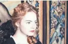  ?? 20TH CENTURY FOX ?? Emma Stone battles to be “The Favourite” – and to breathe in that corset.