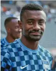  ?? Foto: dpa ?? Social-Media-Zauberer: Herthas Salomon Kalou.