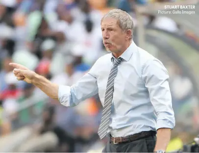  ?? Picture: Gallo Images ?? STUART BAXTER