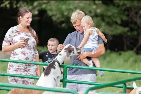  ?? PHOTOS BY CARRIE GARLAND FOR THE NEWS-HERALD ?? Shoreline Church in Willoughby hosted a community day Aug. 18.