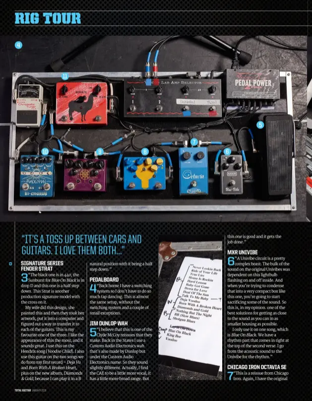 Rig Tour Kenny Wayne Shepherd PressReader