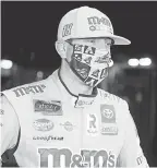  ?? GETTY IMAGES ?? Kyle Busch rarely speaks on social issues but says he wants people to wear masks.